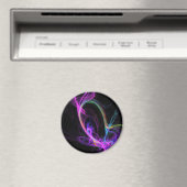 Roze elektrische fractal magneet (Insitu (Vaatwasser))