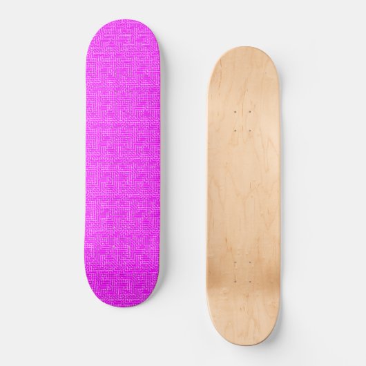 Roze elektronica persoonlijk skateboard (Voorkant)