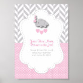 Roze Elephant Game Instruction Poster (Voorkant)