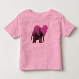 Roze Elephant Toddler T-shirt