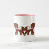 Roze Elephants Love Mok (Center)