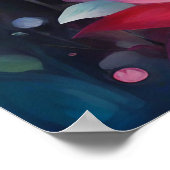 Roze Elf Poster (Hoek)