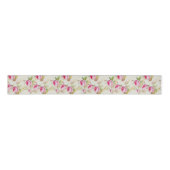 Roze Ella Roos 3" Grosgrain Lint (Voorkant)