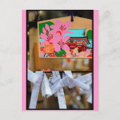 Roze Ema Briefkaart (Voorkant)