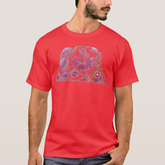 Roze EMMER HOED Kalush Oekraïense kunst Eurovisie T-shirt