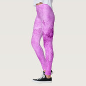 Roze Emo Meisje Hart Grunge Rave Leggings (Links)