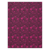 Roze Emo-patroon met cirkels Tafelkleed (Voorkant)