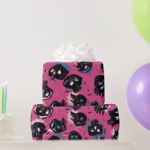 Roze emo scull Crafts & Party Supplies Cadeauverpa