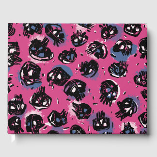 Roze emo scull Crafts & Party Supplies Party Gastenboek