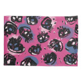 Roze emo scull Huis & Living Beddengoed Kussenslop Kussensloop (Achterkant)