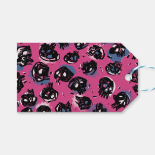 Roze emo scull Kantoor & School Promotionele Cadeaulabel