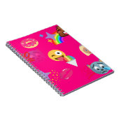 roze emoji notitieboek (Rechterzijde)