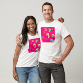 roze emoji t-shirt (Unisex)