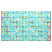 Roze en Aqua Maroccan patroon Stof (Yard (91,4 cm))