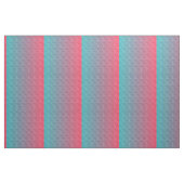 Roze en Aqua Pattern Stof (Fat Quarter)