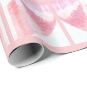 Roze en auve cadeaupapier (Rol Hoek)