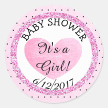 Roze en B|Geen Baby shower ticker