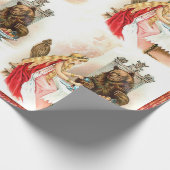 Roze en beest cadeaupapier (Hoek)