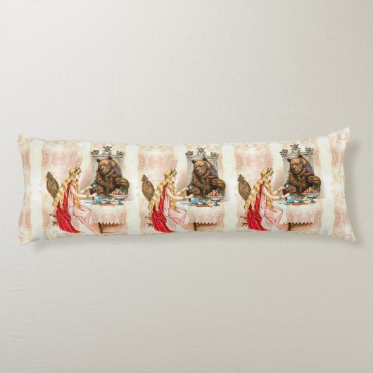 Roze en beest lichaamskussen (Achterkant)