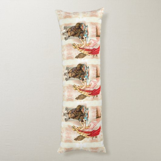 Roze en beest lichaamskussen (Achterkant (Verticaal))