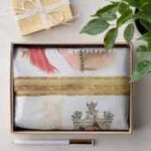 Roze en beest tissuepapier (Geschenk)