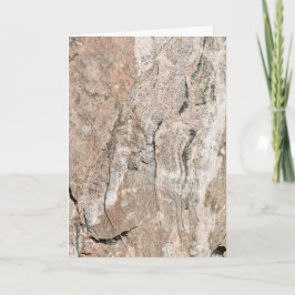 Roze en Black Geode Rock Sediment Kaart