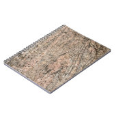 Roze en Black Granite Rock Sediment Notitieboek (Linkerzijde)