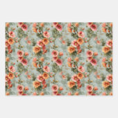 ROZE EN BLAOS ROZEN WIKKELPAPIER VELLEN (Voorkant)
