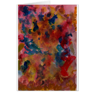 Roze en blauw abstract