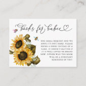 Roze en Blauw Bijenboek Aanvraag Behuizing Kaart (Voorkant)