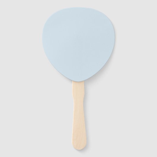 Roze en blauw bloemengeslacht onthullen feest fan  handwaaier (Achterkant)