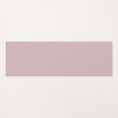 Roze en Blauw Eenvoudig Stijlvol monogram Yogamat (Achterkant (horizontaal))