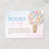 Roze en Blauw Geslacht onthullen Boek Aanvraag Informatiekaartje (Voorkant)