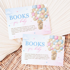 Roze en Blauw Geslacht onthullen Boek Aanvraag Informatiekaartje