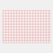 roze en blauw-groen gekleurd picknickfestival inpakpapier vel (Voorkant 2)