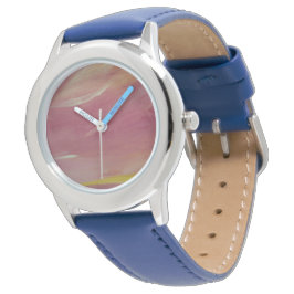 Roze en Blauw horloge