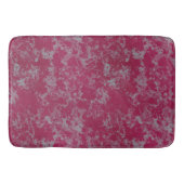 roze en blauw Marmer abstract Badmat (Voorkant)