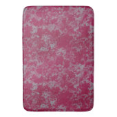 roze en blauw Marmer abstract Badmat (Voorkant Verticaal)