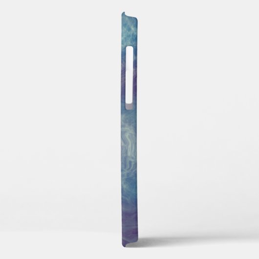 roze en blauw marmer Case-Mate iPhone case (Achterkant / Links)