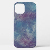 roze en blauw marmer Case-Mate iPhone case (Achterkant)