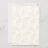 Roze en blauw meisje met mandala schattig Indiaas Kaart (Achterkant)