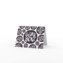 Roze en blauw Modern Letterpatroon