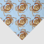 Roze en Blauw nautisch reeksontwerp 3 Tissuepapier (Detail)