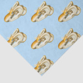 Roze en Blauw nautisch reeksontwerp 8 Tissuepapier (Detail)