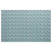 Roze en blauw ontwerp van ABC Stof (Yard (91,4 cm))