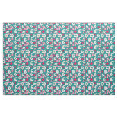 Roze en blauw ontwerp van ABC Stof (Fat Quarter)