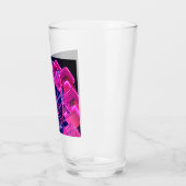 Roze en blauw reuzenrad glas (Links)