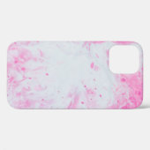 Roze en blauw wateroppervlak Case-Mate iPhone case (Achterkant (horizontaal))