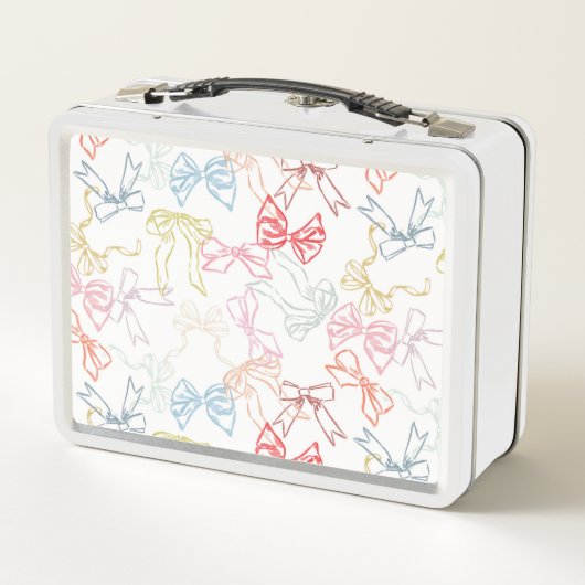 Roze en blauw Waterverf lint gebonden bogen (Achterkant)