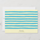 Roze en blauw We hebben een bewegende aankondiging (Achterkant)